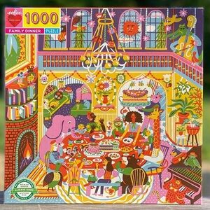 Family Dinner Night 1000 Piece Puzzle